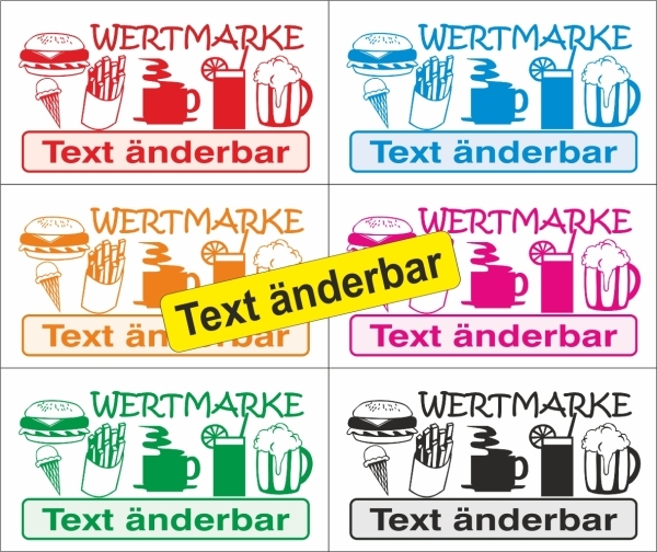 1000 Wertmarken "Bier-Essen-Bierfest"